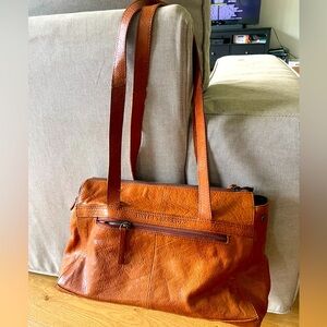 Spikes and Sparrow leather boho shoulder bag